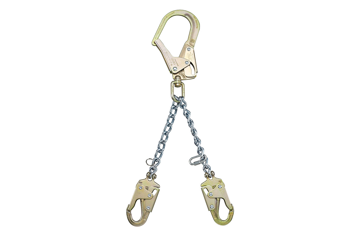 Safewaze FS061 19-Inch Rebar Chain Assembly - 6 Link Forged Steel Safety System