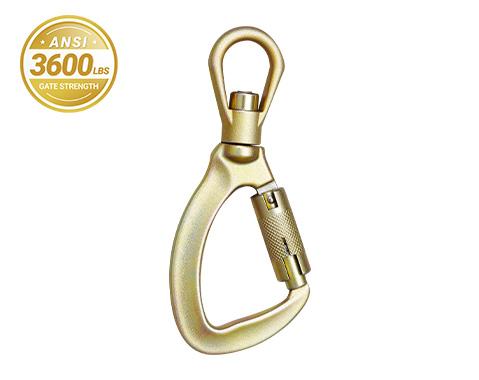 Indicator Swivel Steel Carabiner