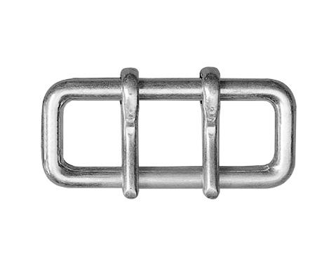 Aluminum Tongue Buckle with double tongue