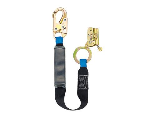 Trailing Fall Arrester with Integral Lanyard