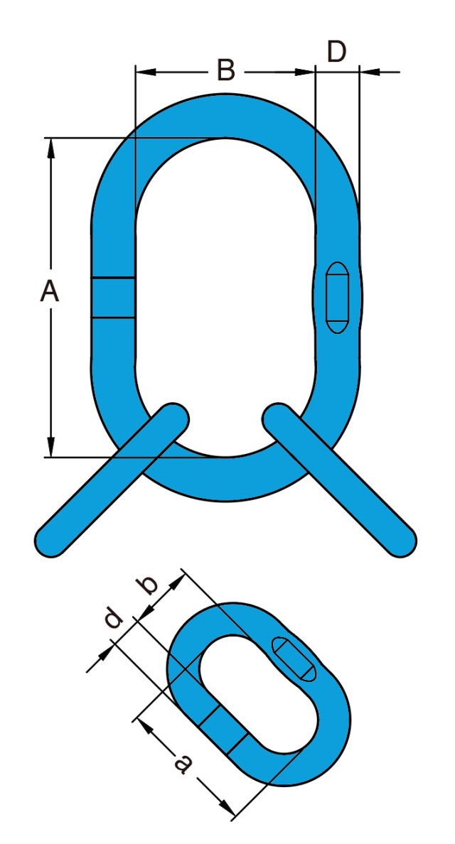 G-100 Welded Master Link Assembly-YOKE Industrial Corp.